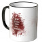 JUNIWORDS Tasse Keep calm and kill zombies