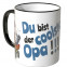 JUNIWORDS Tasse Du bist der coolste Opa!