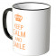 JUNIWORDS Tasse Keep calm and smile