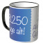 JUNIWORDS Tasse 18.250 Tage alt! (50 Jahre) - blau