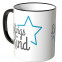 JUNIWORDS Tasse Lieblingskind mit Stern - blau