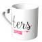 JUNIWORDS Herz Tasse Hers - I love you