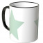 JUNIWORDS Tasse mintfarbener Stern