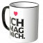 JUNIWORDS Tasse Ich mag mich.