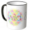 JUNIWORDS Tasse Wild & free bunt