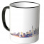 JUNIWORDS Tasse "Guten Morgen Berlin!" Skyline bei Nacht