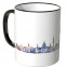 JUNIWORDS Tasse "Guten Morgen Hannover!" Skyline bei Nacht