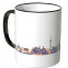 JUNIWORDS Tasse "Guten Morgen Nürnberg!" Skyline bei Nacht