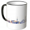 JUNIWORDS Tasse "Guten Morgen Bremen!" Skyline bei Nacht