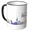 JUNIWORDS Tasse "Guten Morgen Madrid!" Skyline bei Nacht