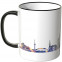 JUNIWORDS Tasse "Guten Morgen Braunschweig!" Skyline bei Nacht