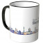 JUNIWORDS Tasse "Guten Morgen Stuttgart!" Skyline bei Nacht