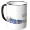 JUNIWORDS Tasse "Good Morning Philadelphia!" Skyline bei Nacht