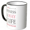 JUNIWORDS Tasse Happiness is a way of Life