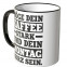 JUNIWORDS Tasse Möge Dein Kaffee stark und Dein Montag kurz sein.