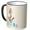 JUNIWORDS Tasse Anchor beige