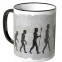 JUNIWORDS Tasse Evolution Gitarrist