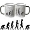 JUNIWORDS Tasse Evolution Affe