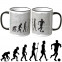 JUNIWORDS Tasse Evolution Fußball