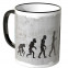 JUNIWORDS Tasse Evolution Fußball