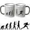 JUNIWORDS Tasse Evolution Football