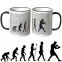 JUNIWORDS Tasse Evolution Boxen