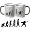 JUNIWORDS Tasse Evolution Fechter