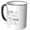 JUNIWORDS Tasse Keep calm and drink tea