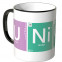 JUNIWORDS Tasse Periodensystem Unicorn