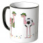 JUNIWORDS Tasse Brasilien Flamingo-Fans