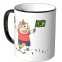 JUNIWORDS Tasse Brasilien Einhorn Flagge