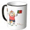 JUNIWORDS Tasse Portugal Einhorn Flagge