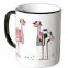 JUNIWORDS Tasse Italien Flamingo-Fans