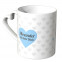 JUNIWORDS personalisierte Herz Tasse *Name* ich liebe Dich! - Blau