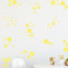 Wandsticker Set XL - Pastell Punkte Gelb