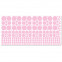 Wandsticker Set XL - Pastell Punkte Rosa