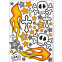 Wandsticker Totenkopf