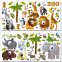 Wandsticker Mega Set - Zoo