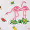 Wandsticker Set XL - Flamingo