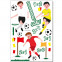 Wandsticker Set A4 - Fußball WM