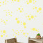 Wandsticker Set Mega - Pastell Punkte Gelb