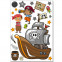 Wandsticker Piratenschiff