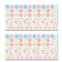 Wandsticker Set Mega - Mond und Sterne