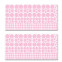 Wandsticker Set Mega - Pastell Punkte Rosa