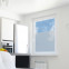 Milchglasfolie für Fenster, Glastüren und Duschen - 90 cm Breite
