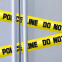 Wandsticker Set „DO NOT CROSS" - Crime Tape