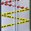 Wandsticker Set XL - Crime Tape