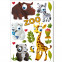 Wandsticker Set A4 - Zoo