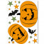 Wandsticker Set A4 - Halloween