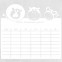 Whiteboard - Stundenplan Safari Tiere